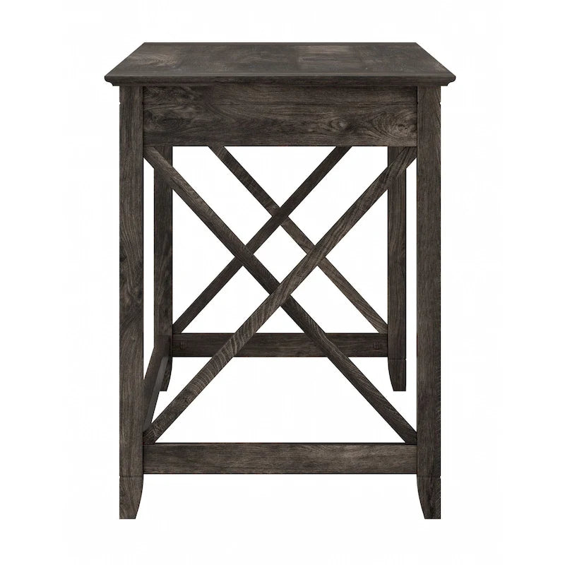 48W X-Pattern Writing Desk Coastal Farmhouse Style Multi-Finish
