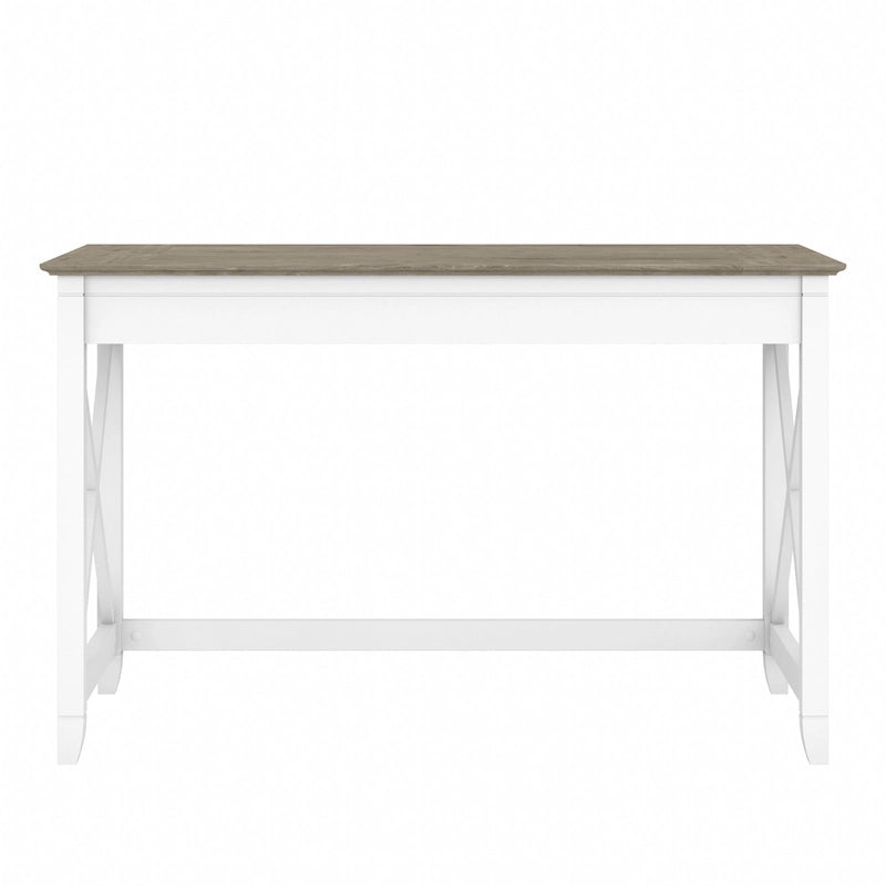 48W X-Pattern Writing Desk Coastal Farmhouse Style Multi-Finish
