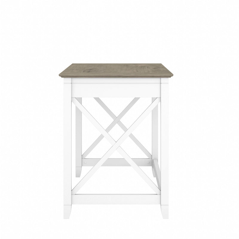 48W X-Pattern Writing Desk Coastal Farmhouse Style Multi-Finish