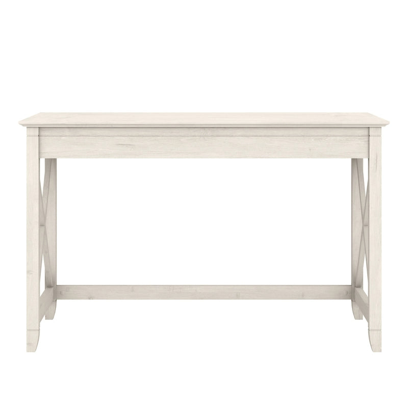 48W X-Pattern Writing Desk Coastal Farmhouse Style Multi-Finish