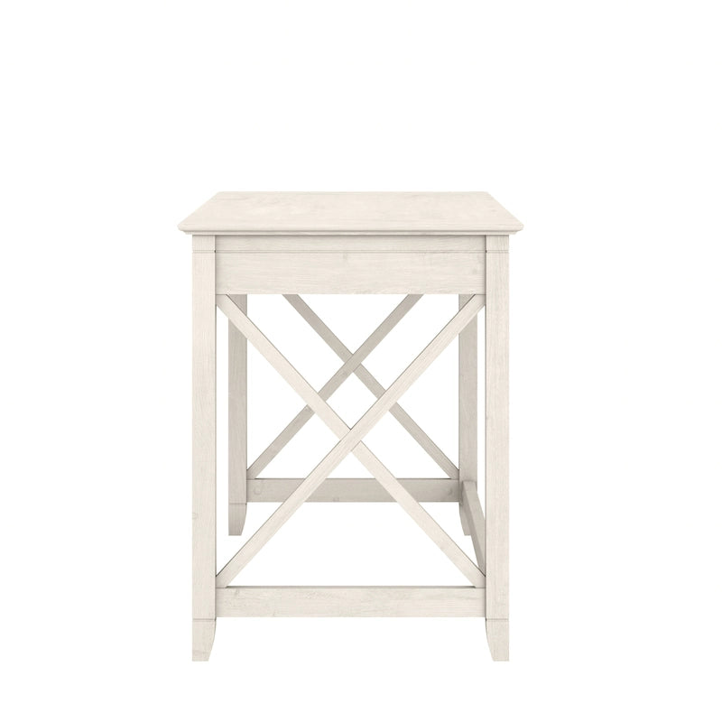 48W X-Pattern Writing Desk Coastal Farmhouse Style Multi-Finish