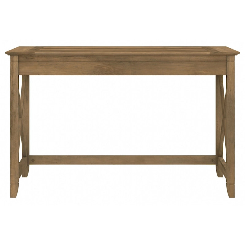 48W X-Pattern Writing Desk Coastal Farmhouse Style Multi-Finish