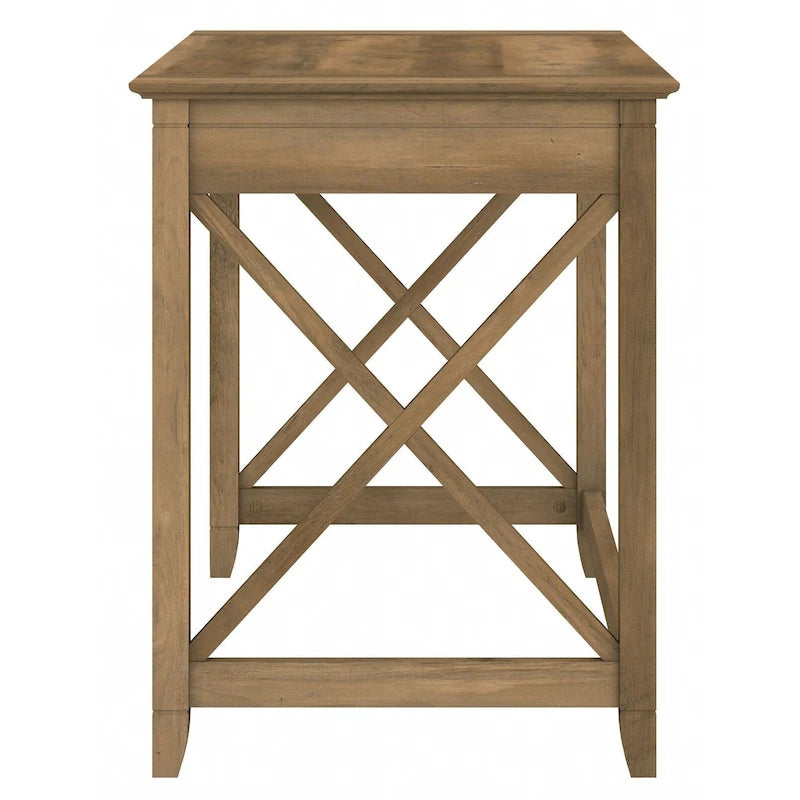 48W X-Pattern Writing Desk Coastal Farmhouse Style Multi-Finish