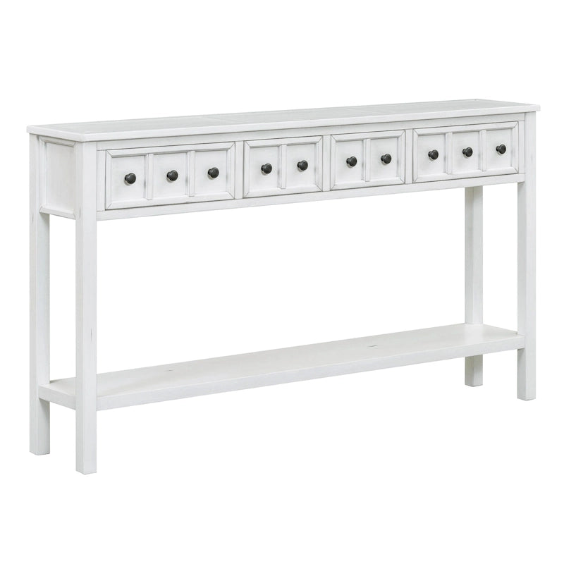 Rustic Entryway Console Table