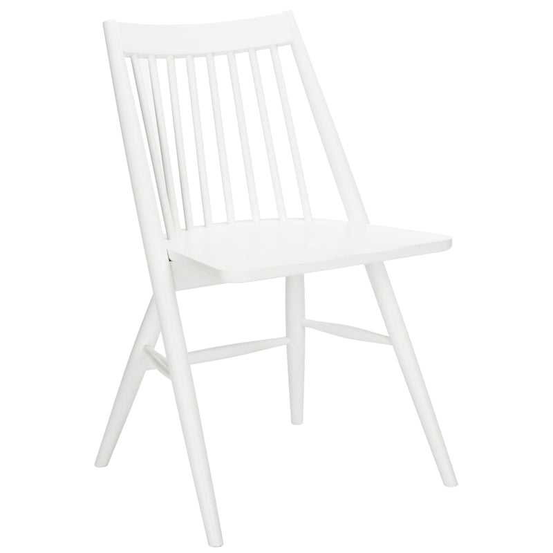 Spindle Back Solid Wood Dining Chair with Classic Contemporary Design - Black