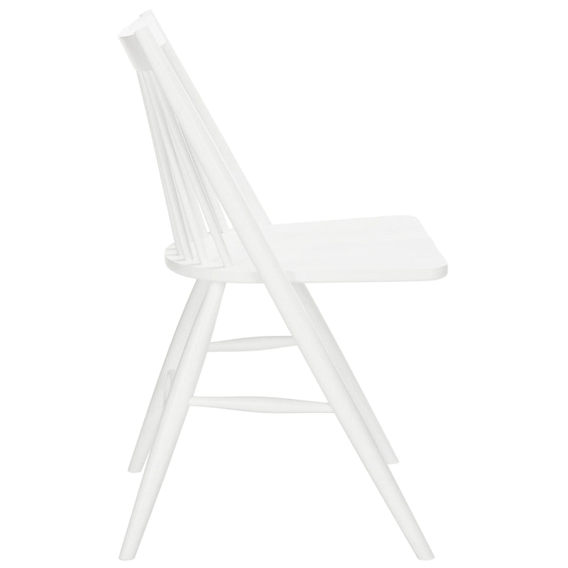 Spindle Back Solid Wood Dining Chair with Classic Contemporary Design - Black