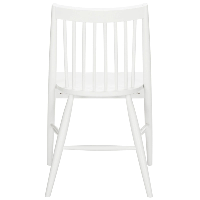 Spindle Back Solid Wood Dining Chair with Classic Contemporary Design - Black