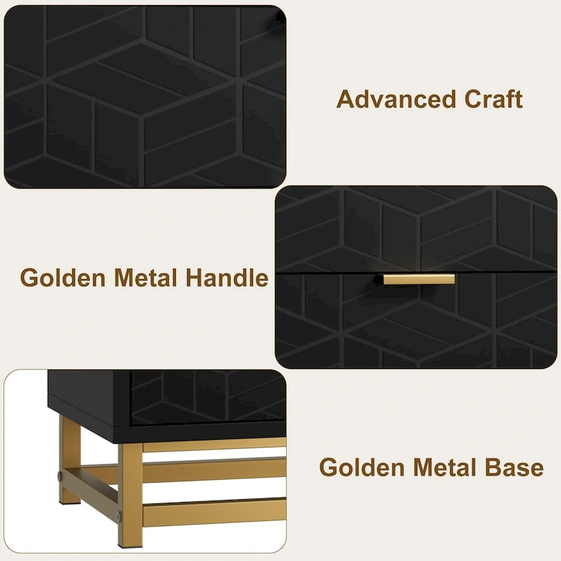 Dresser for Bedroom, 53.5 Large Drawer Dresser Organizer