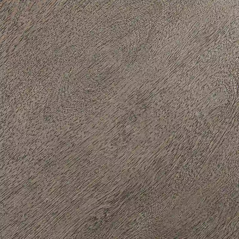 Round Lathe-Turned Hardwood Pedestal Side Table Dark Chestnut Dove Grey Black