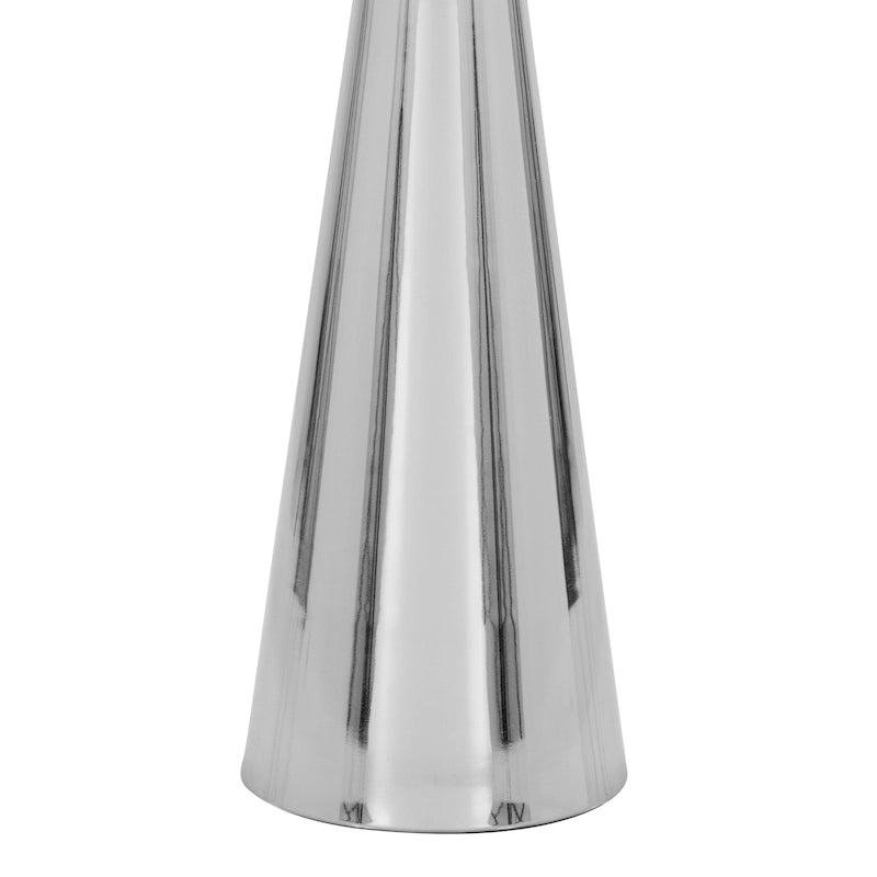 Hourglass Metal Side Table in Brass Black Polished Nickel Finish